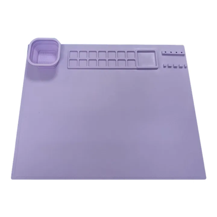 Silicone%20Painting%20Mat%20with%20Cup%20Silicone%20Painting%20Mat%20for%20Kids%20Silicone%20Craft%20Mat%20for%20Painting%20for%20Resin,%20DIY%20&%20Art%20Work,%201%20PCS%20Purple%20Silica%20Gel%20-%20Image%204