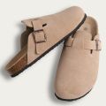 Pallene Classic Cork Clogs Slippers Women Slip-on Cork Sandals And Clogs Men New Summer Unisex Beach Sandals House Flat Slippers. 