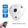 Full HD 1080P Panoramic V380 2.0MP Wifi Camera HD Vr Cam 360 Degrees Surveillance CCTV Security Camera. 