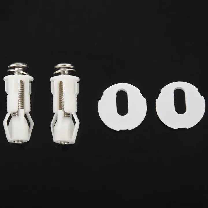 1%20Pair%20Toilet%20Seat%20Top%20Fix%20Seat%20Hinge%20Hole%20Fixings%20Well%20Nut%20Screw%20&%201%20Pair%20Toilet%20Seat%20Hinges%20Screws%20Wc%20Hole%20Fixing%20-%20Image%202