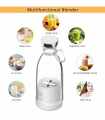 Electric Juicer Machine | Juicer Mini Blender | Mini Portable New Blender Mixer Smoothie | Bottle Juicer Blender | Shake Maker Juice Mixer | Fruit Juicer For Sports Travel And Outdoors.