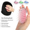 Scalp Massage Brush Silicone Shampoo Brush Hair Washing Clean Comb.