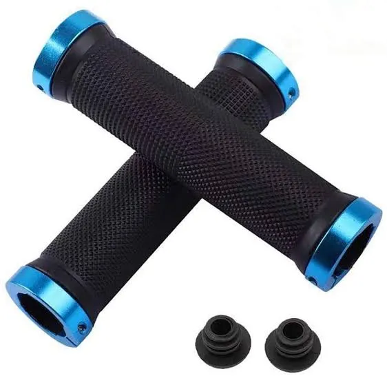 Bicycle%20Road%20Mountain%20Bike%20Handle%20Double%20Lock%20on%20Aluminium%20Alloy%20Hand%20Cover%20-%20Blue%20-%20Image%207