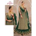 Semi-Stitched Georgette Party Dress For Women.