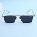 REBEL EDITION Sunglasses 2024 Fashion Small Box Metal Frame Rectangle Glasses The New Vintage Men And Women Luxury Designer Driving Eyeglasses - Sun Glass For Men. 