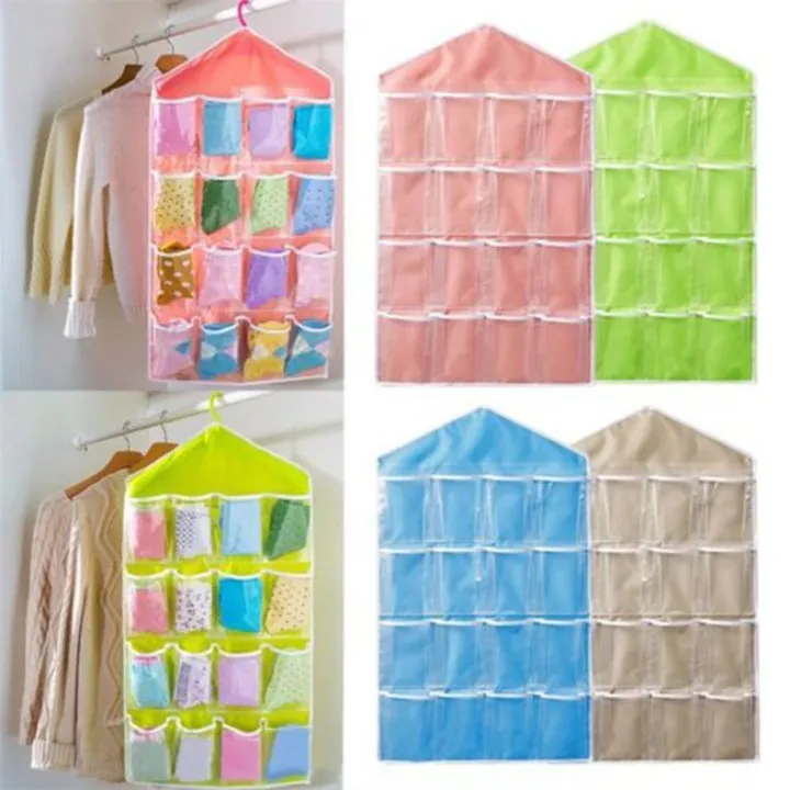 16%20Pockets%20Clear%20Over%20Door%20Hanging%20Bag%20Hanger%20Storage%20Tidy%20Organizer%20For%20Home%20-%20Image%209