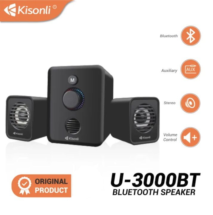 KISONLI%20U3000BT%20USB%20Multimedia%20Bluetooth%20Speaker%20Surround%20Bass%20Mini%20Speaker%20For%20Laptop%20Desktop%20-%20Image%202