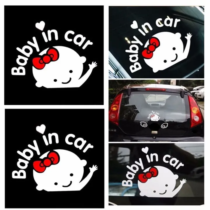 Car%20Styling%20"Baby%20In%20Car"%20Waving%20Baby%20On%20Board%20Tata%20Sign%20Cute%20Car%20Decal%20Of%20Vinyl/Pvc%20Sticker%20-%20Image%208