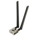 Wireless WiFi Adapter Card, WiFi Network Card Aluminium Alloy for Office. 
