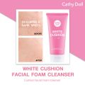 White Cushion Facial Foam Cleanser 120ml Cathy Doll Face Wash (Made In Korea). 
