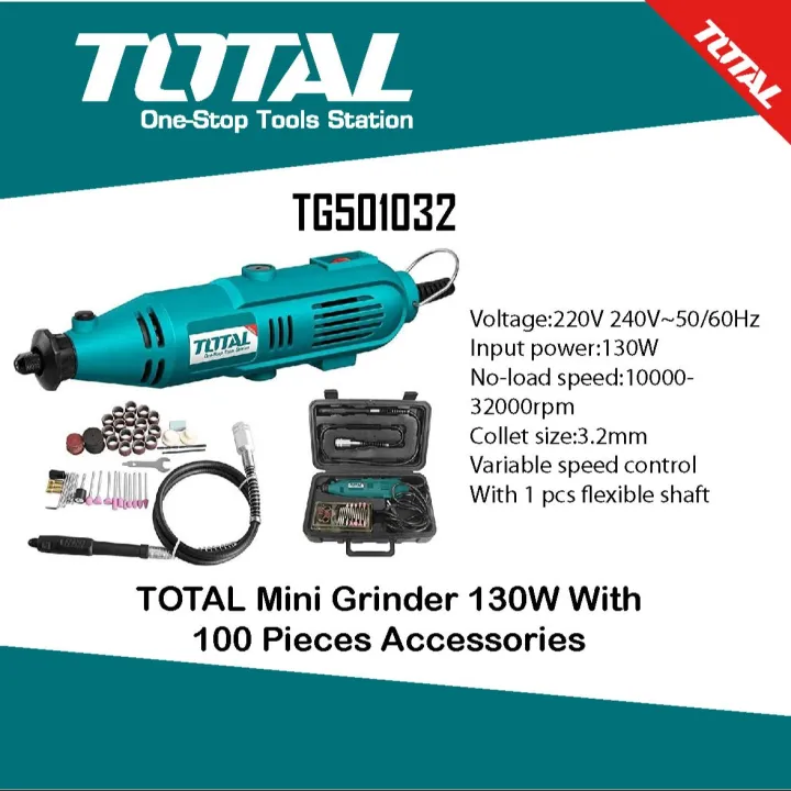 Mini Grinder 130W TOTAL-TG501032 | Daraz.com.bd