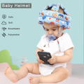 Cap Helmet To Protect The Baby'S Head,Baby Helmet Toddler Head Protector Baby Toddler Anti-Collision Cap Adjustable Child Safety Soft Helmet Toddler Anti-Fall Pad-Safety Caps-Safety Caps-Nr mart. 
