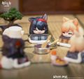 Arknights Game Action Figure Blaze Phantom Ceobe Ptilopsis Winter Foot-Warmer Hand Made Q Version Toy Peripherals Gifts. 