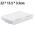 Hidden Table Drawer Box Drawer Storage Box Self Stick Pencil Tray Stand For Under Desk Storage Drawer Home Organizer 1Pcs. 