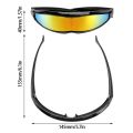Futuristic Narrow Cyclops Visor Sunglasses Laser Eyeglasses UV400 Personality Mirrored Lens Costume Eyewear Glasses Men Glasses. 