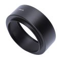 Harmony 49mm Mount Standard Metal Lens Hood for Canon Nikon Pentax Sony Olympus. 