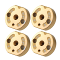 4X New Crude Oil Injector Orifice Control Valve Plate 295040-6120 for Injector 1KD,2KD 23670-30050,23670-30280. 