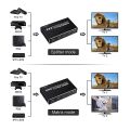 4k Hdmi Switcher Matrix 2x2 Hdmi Matrix 2 In 2 Out Hdmi Switch Splitter Converter Matrix 4k 30hz Hdcp1.4 With Ir Remote Control.