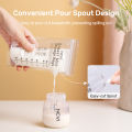 NCVI Breastmilk Storage Bags, 200ml Milk Freezer Bags for Breastfeeding, Temp-Sensing, Doubled-Sealed,Preservation Bag, BPA Free. 