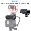 【Lejia】VIJIM Quick Microphone Bracket Adapter Mic Stand Original Case for Gopro Camera. 