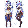 Genshin Impact Equal Body Pillow Ganyu Keqing Qiqi Walnut Eula Anime Long Pillow Two-dimensional Gift. 