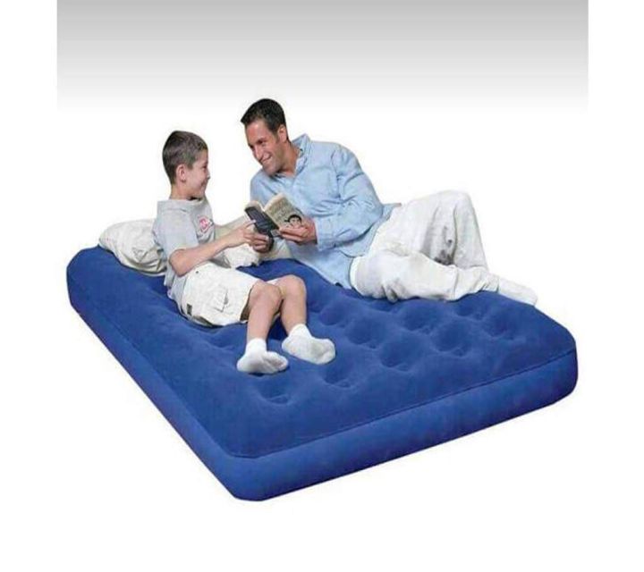 Exclusive%20Bestway%20Flocked%20Single%20Air%20Bed%20Camping%20Mattress%20-%20Blue%20-%20Image%204