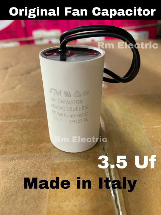 3.5%20UF%20Ceiling%20Fan%20Capacitor%20Industrial%20Electric%20Fan%20Capacitor%203.5uF%2050Hz%2060Hz%20450VAC%20Capacitor%20For%20Ceiling%20Fan%20Capacitor%202%20Pin%20Leads%20Cables%20Wire%20Capacitor%20-%20Image%202