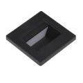 100-240V Square LED Night Light 1.5w Recessed in Pathway Wall Footlight led Staircase / Step Warm / Cool White / Blue Light.