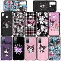 Sanrio Kuromi Cute Soft Casing for VIVO Y11 Y12 Y15 Y17 Y20 Y21 Y33S Y31 Y52S Y51 Y53 Y70 Y74S Y76 Y75 T1 Phone Cover Case. 