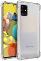 For Samsung Galaxy A51 4G Edge-Reinforced Shockproof Cushion Back Clear Hybrid Transparent Soft Silicon Cover Casing.