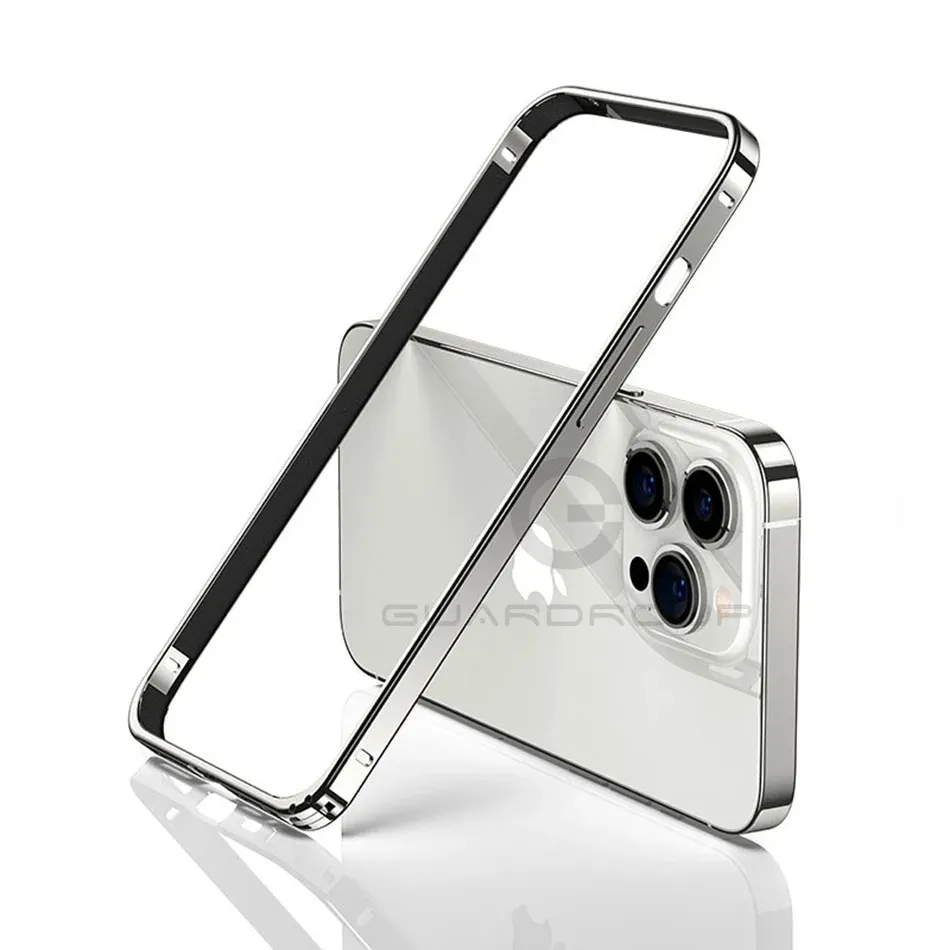 Luxury Light Aluminum Metal Frame For iPhone 12 13 14 Plus 15 Pro