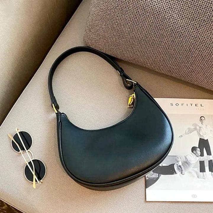 Fashion%20Women's%20Clutch%20Handbags%20Moon%20Solid%20Color%20PU%20Leather%20Underarm%20Shoulder%20Bag%20Casual%20Female%20Shopper%20Tote%20Luxury%20Hobos%20Bags%20-%20Image%202