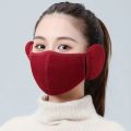 Winter mask, ear one, breathable warm mask, men's cold-proof mask, earmuffs, two-in-one, autumn ear protection, winter.