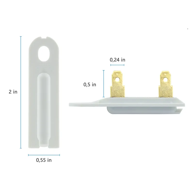 10-Pack Thermal Fuse Replacement For Whirlpool & Kenmore Dryers - Model 3392519