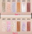 Flare 6 Pieces Liquid Glitter Waterproof Eyeliner Set. 