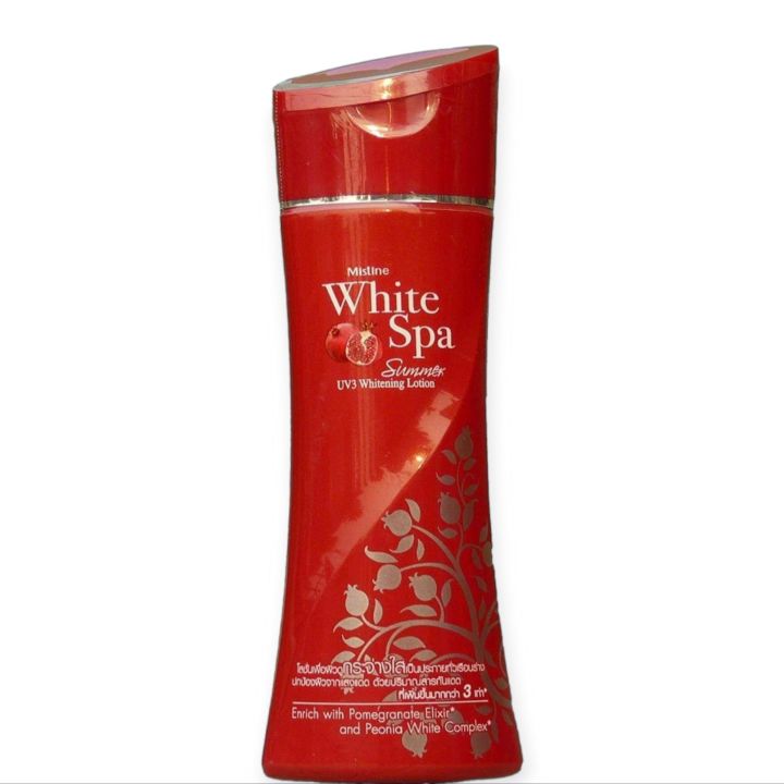 Mistine White Spa UV3 Whitening Lotion 200ml - Body Lotion