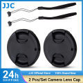JJC 2Pcs Camera Lens Cap Lens Cover Holder 49mm 52mm 55mm 58mm 62mm 67mm 72mm 77mm 82mm SLR DSLR Accessories for Canon Nikon. 