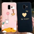 For Samsung Galaxy J6 Plus 2018 Case Samsung J6 (2018) J6+ J 6 J6Plus J610F J600G Cute Candy Color Soft Silicoe Phone Back Cover.