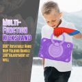 Spider Rotation Handle Silicone Hybrid PC Tablet Case For Samsung Galaxy Tab A9.