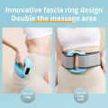 Electric Vibration Massage For Body Pain Relief Rechargeable Handheld Fascia Ring. 