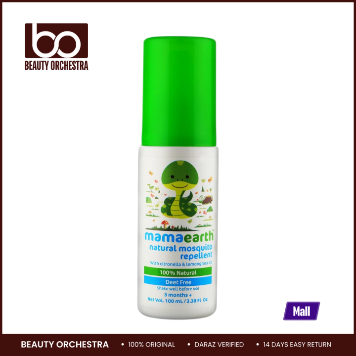 Mamaearth Natural Mosquito Repellent Spray - 100ml