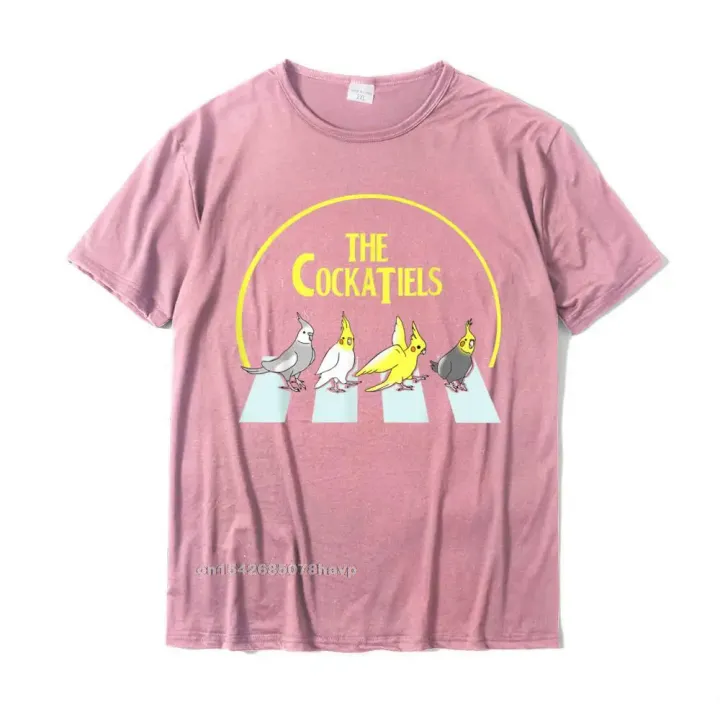 Birb%20Memes%20Bird%20Band%20Parrot%20Doodle%20Parody%20The%20Cockatiels%20T-Shirt%20Retro%20Male%20Tees%20Printed%20T%20Shirts%20Cotton%20Casual%20-%20Image%204