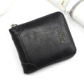 Stylish Men wallet Sleek Multi-functional Compact Money bag Fashion PU soft leather wallet for use Travel accessory Business.