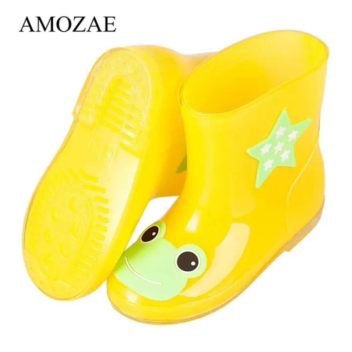 Children's%20Rubber%20Rain%20Boots%20Kids%20PVC%20Baby%20Girls%20Cute%20Cat%20Plus%20Cotton%20Rain%20Shoes%20Pink%20Waterproof%20Ankle%20Boots%20Size%2024-28%20-%20Image%204