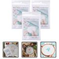 Embroidery Transfer Paper Water-soluble Film Copy Pattern Tracing Cloth Copying Paper Handmade Crafts Dissolving Fabric Drawing.