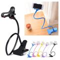 Universal Lazy Bracket Mobile Phone Holder Gooseneck Stand Stents Flexible Bed Desk Table Clip Bracket For Smartphone Holde C5G3. 