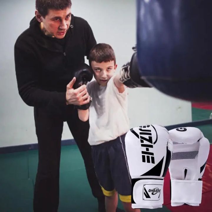 Kids%20Boxing%20Gloves%20Fighter%20Boxing%20Gloves%20PU%20Leather%20Junior%20Training%20Mitt%20Punching%20Gloves%20For%20Kickboxing%20Punching%20Bag%20Focus%20Pads%20-%20Image%205