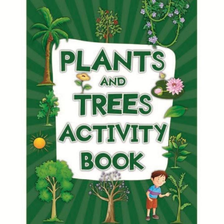 Plants and Trees Activity Book