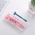 1 Handle + 4 Blades/ Men And Women Body Hair Safety Bikini Aloe Strip Razors Blade Set Female Shavers Replacement Heads.
