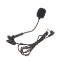 3.5mm Mono Plug Clip on Lavalier Lapel Mic Microphone for Amplifier. 